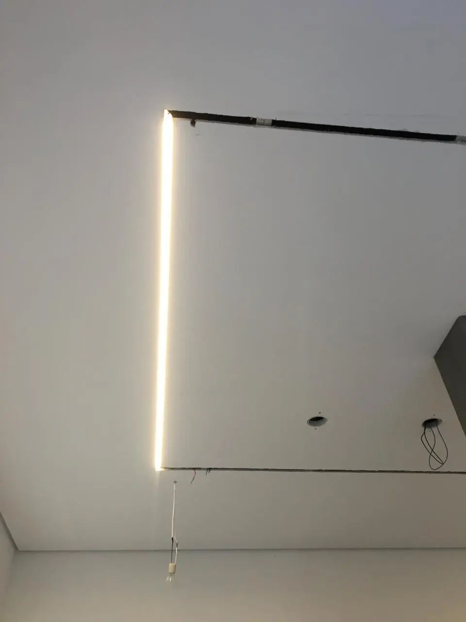 Iluminacao Led Linear Depois Aceso