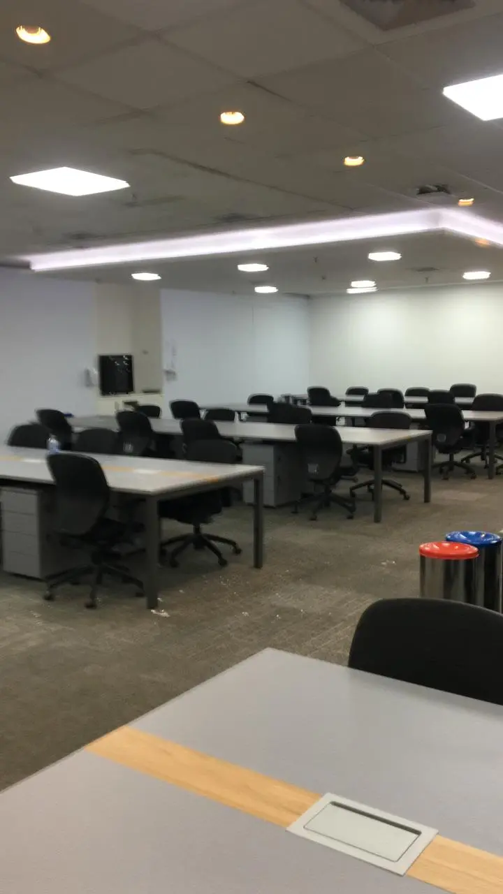 Instalacao Comercial Depois Escritorio Open Space